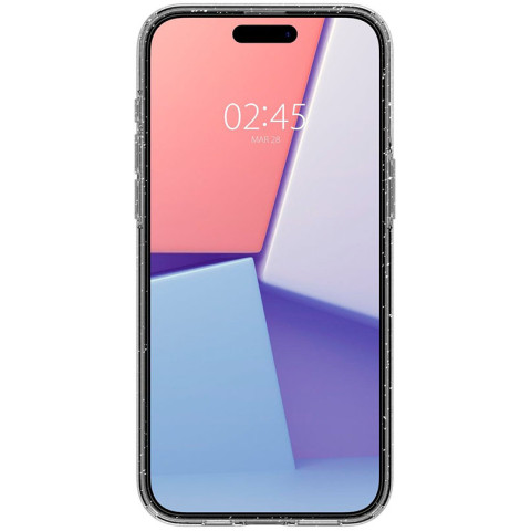 Чохол Spigen для Apple iPhone 15 Pro Liquid Crystal Glitter, Crystal Quartz