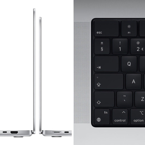 Ноутбук APPLE MacBook Pro 16" M1 MAX 1TB 2021 Silver MK1H3