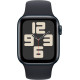 Смартгодинник Apple Watch SE GPS 40mm Midnight Aluminium Case with Midnight Sport Band – M/L